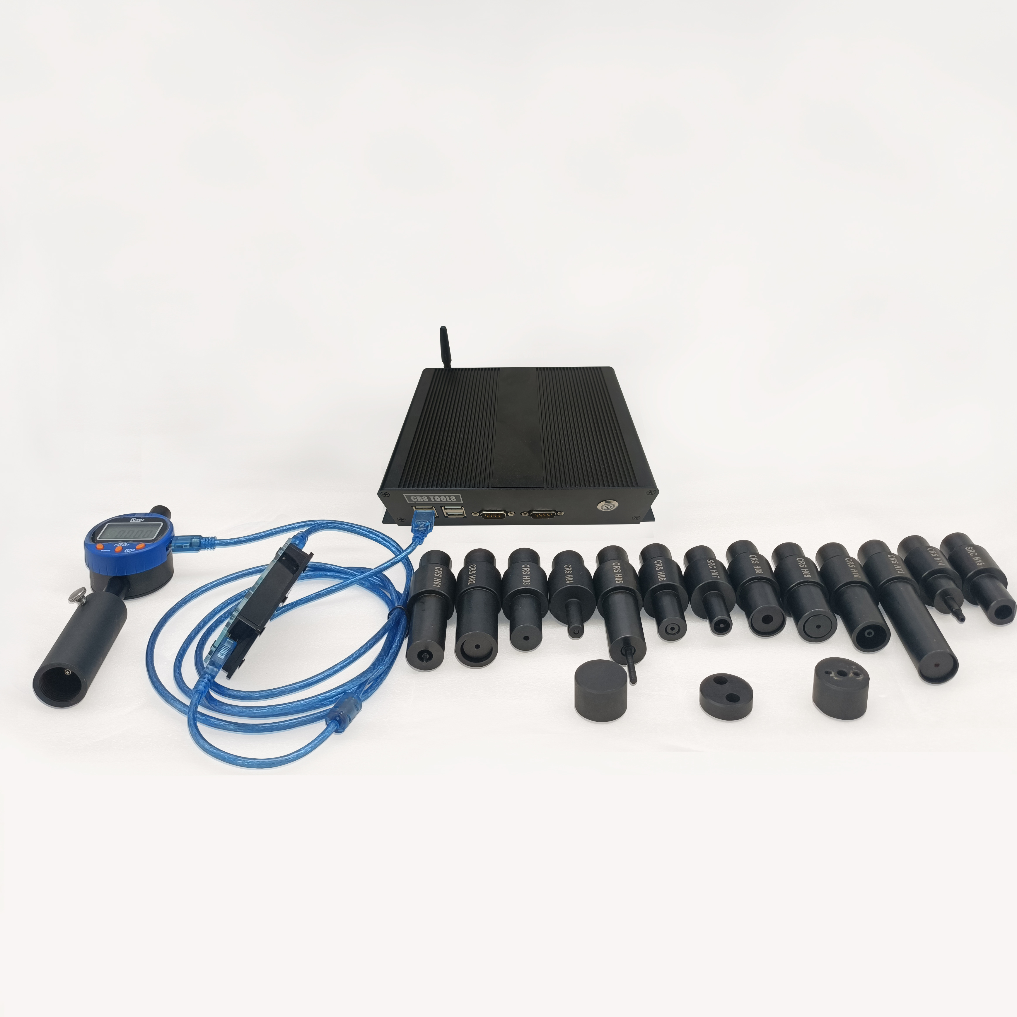 {Sistema de medición de reparación de inyector Common Rail profesional CRM3000}