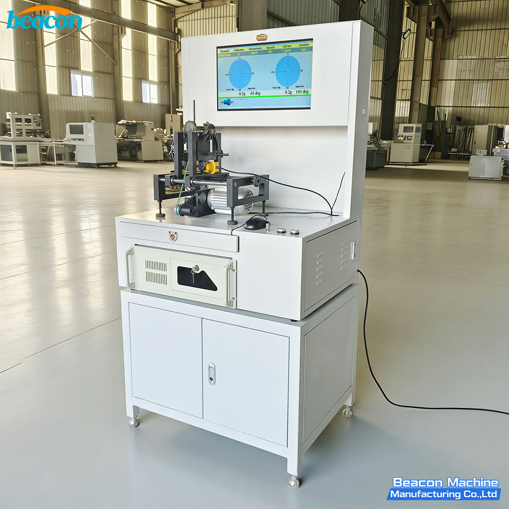 {Máquina equilibradora dinámica con turbocompresor RYQ-3A Equilibrador de}