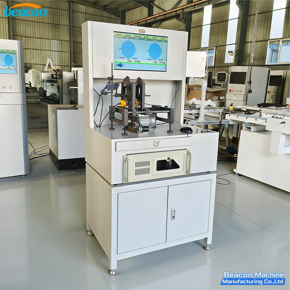 {Máquina equilibradora dinámica con turbocompresor RYQ-3A Equilibrador de}