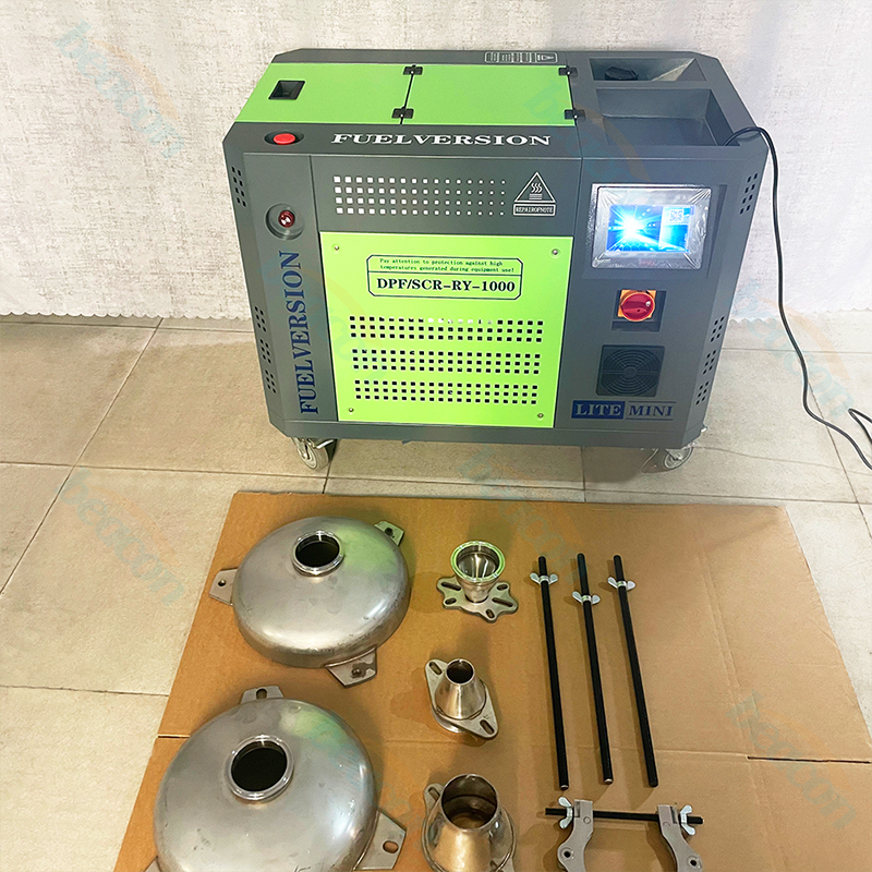 {Sistema de limpieza térmica portátil máquina inteligente de regeneración DPF}