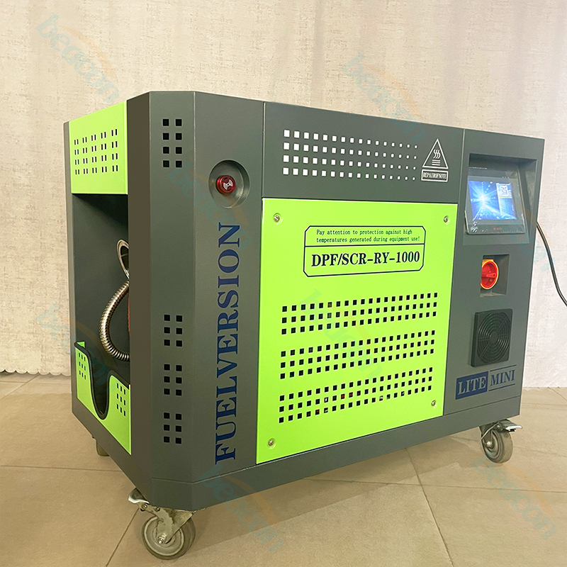 {Sistema de limpieza térmica portátil máquina inteligente de regeneración DPF}