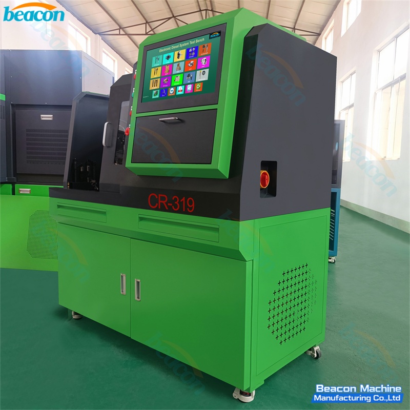 {CR319 Banco de pruebas de inyector Common Rail Máquina de codificación y}