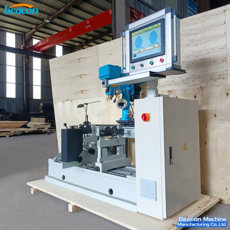 {Máquina equilibradora dinámica YYQ-100L con máquina perforadora integrada}
