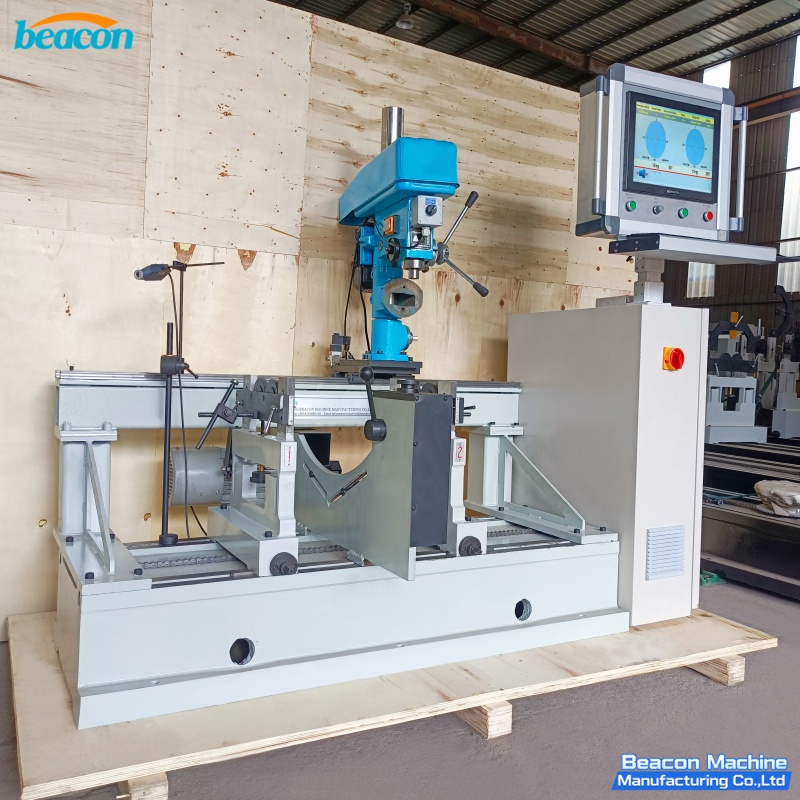 {Máquina equilibradora dinámica YYQ-100L con máquina perforadora integrada}
