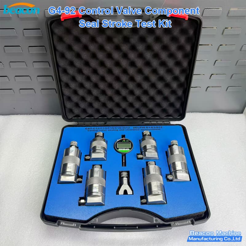 {Kit de prueba de carrera del sello de componentes de la válvula de control G4-92 para CAT Serie C Detroit Volvo E3/E1 Iveco y Delphi D12}