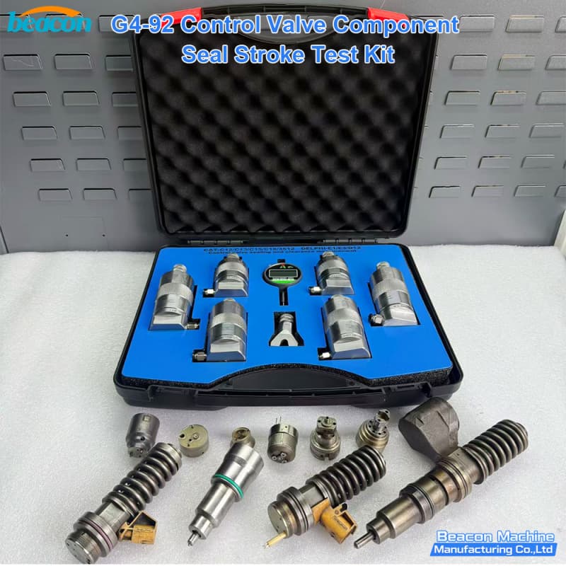{Kit de prueba de carrera del sello de componentes de la válvula de control G4-92 para CAT Serie C Detroit Volvo E3/E1 Iveco y Delphi D12}