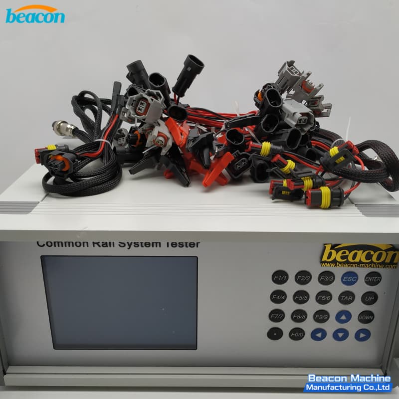 {Probador Common Rail CRS3 con función de prueba piezoeléctrica y controlador de inyectores CR2000A}