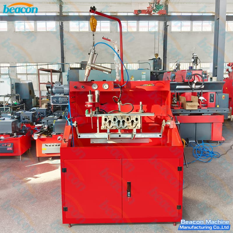 {Máquina perforadora de precisión para asientos de válvulas GS‑2000PLUS Máquina reparadora de culatas de alta resistencia}