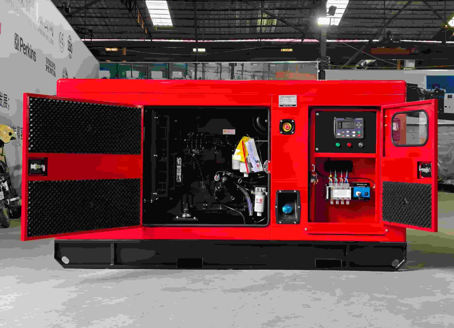 {Generador diesel de poco ruido del sistema 10-2500kW Weichai Cummins ATS Generator}