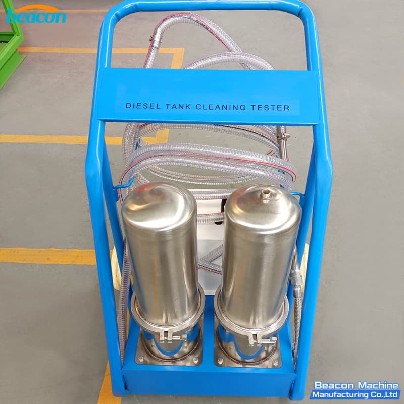 {Limpiador de tanques de combustible circulante sin desmontaje de la máquina de limpieza de tanques de combustible diesel BCC}