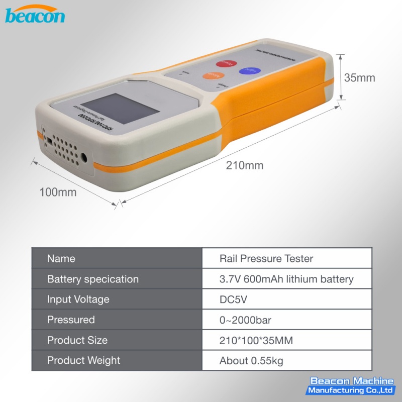 RPD200 Diagnosticador de Presion de Riel
