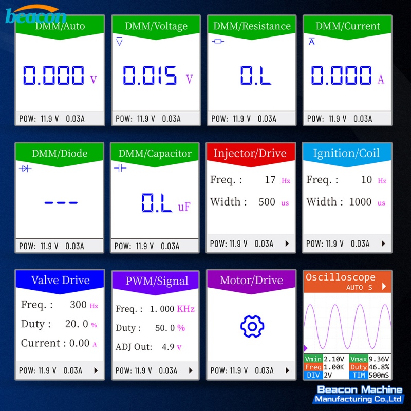 QDB-5A Probador Automotriz Multiproposito