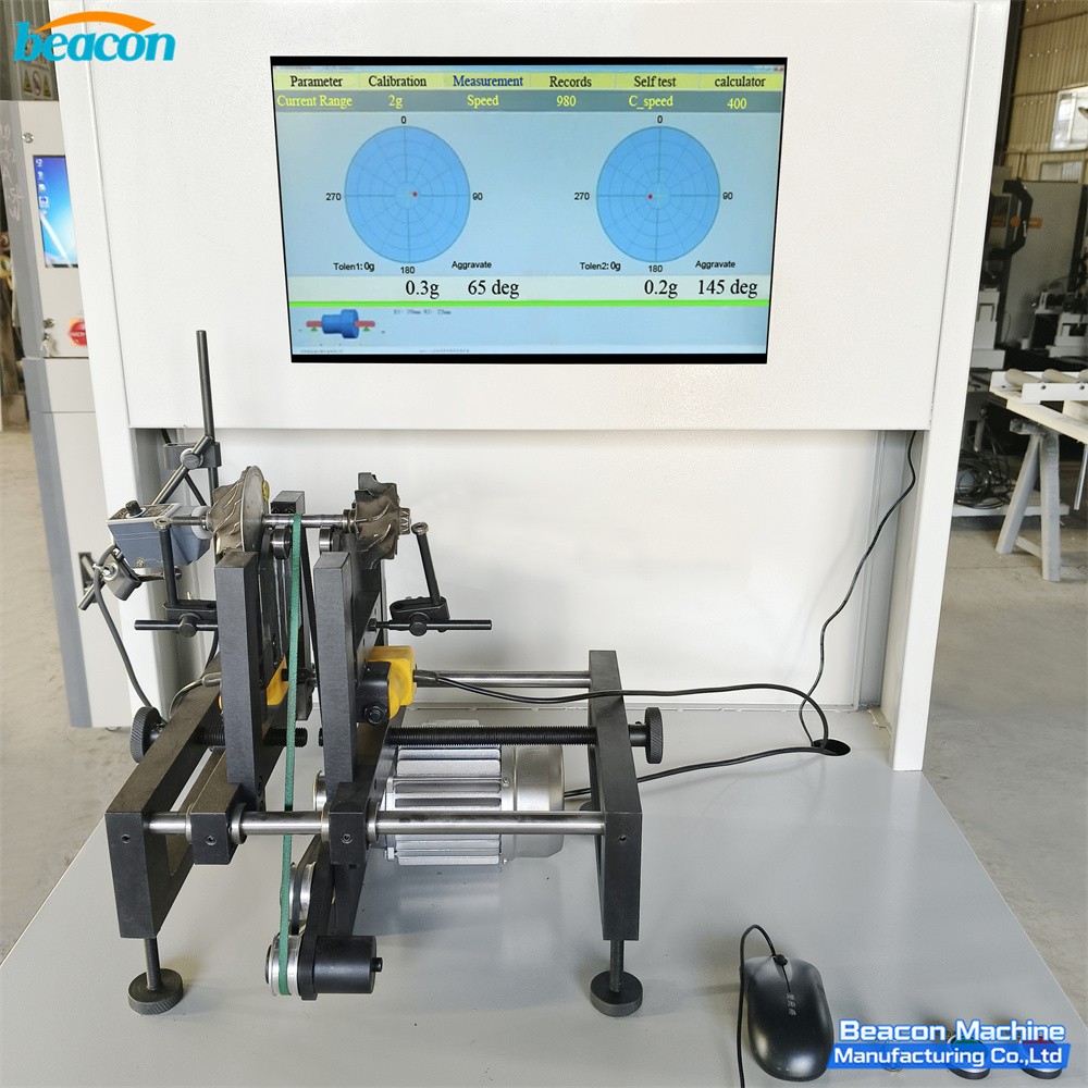 Máquina equilibradora de turbocompresores Máquina equilibradora de turbocompresores