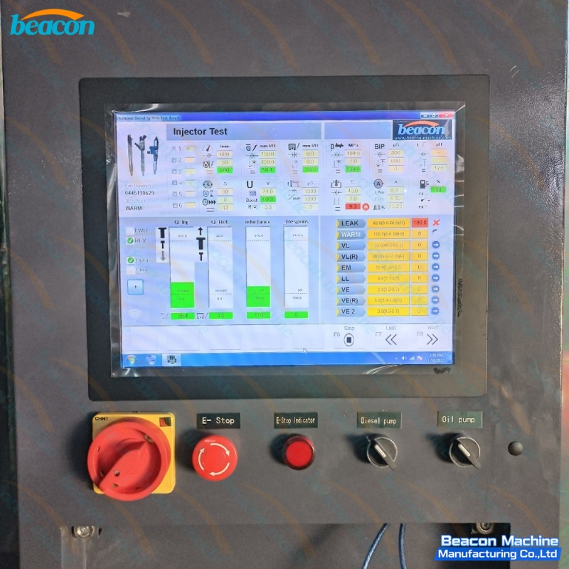 Máquina de calibración EUI EUP HEUI Máquina de calibración EUI EUP HEUI