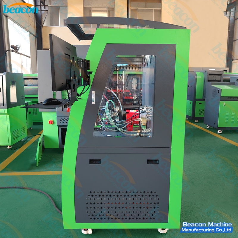 banco de pruebas de máquina de baliza
