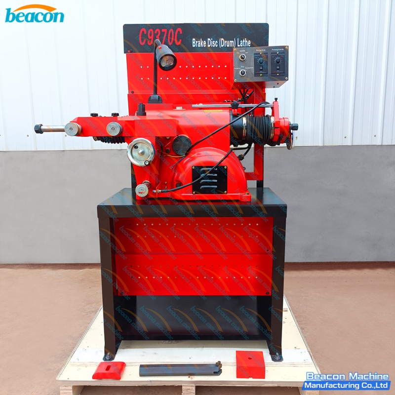 máquina de rectificado de discos y tambores de freno