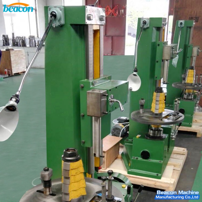 Máquina vertical para tambores de freno