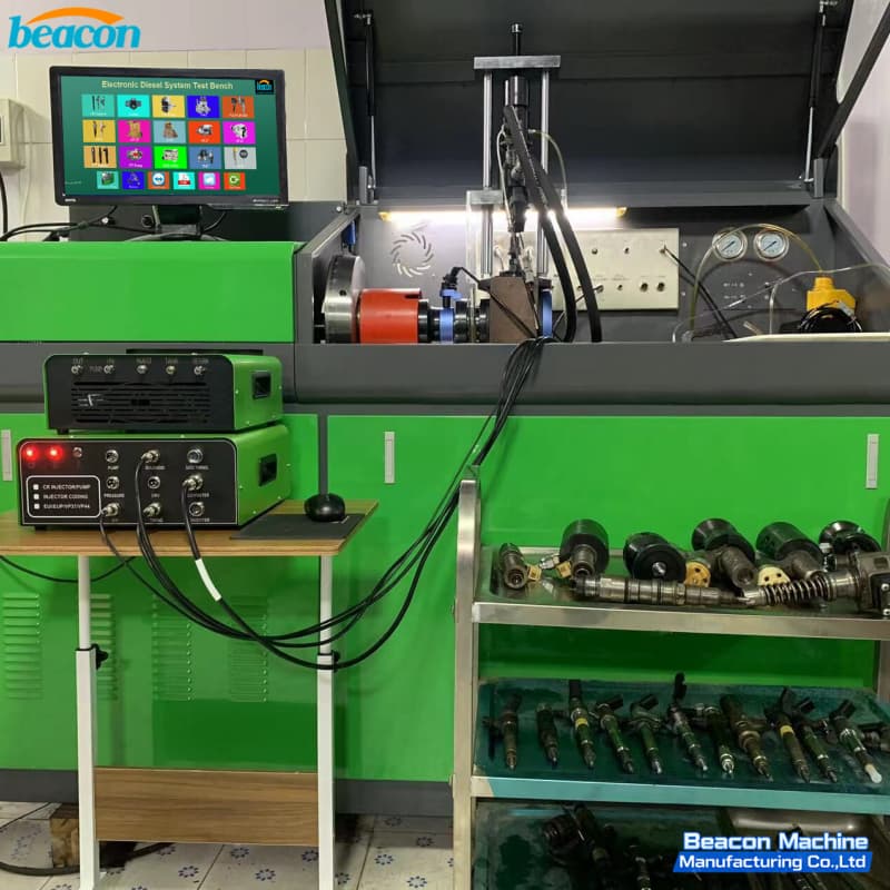 Sistema de prueba de inyectores Common Rail