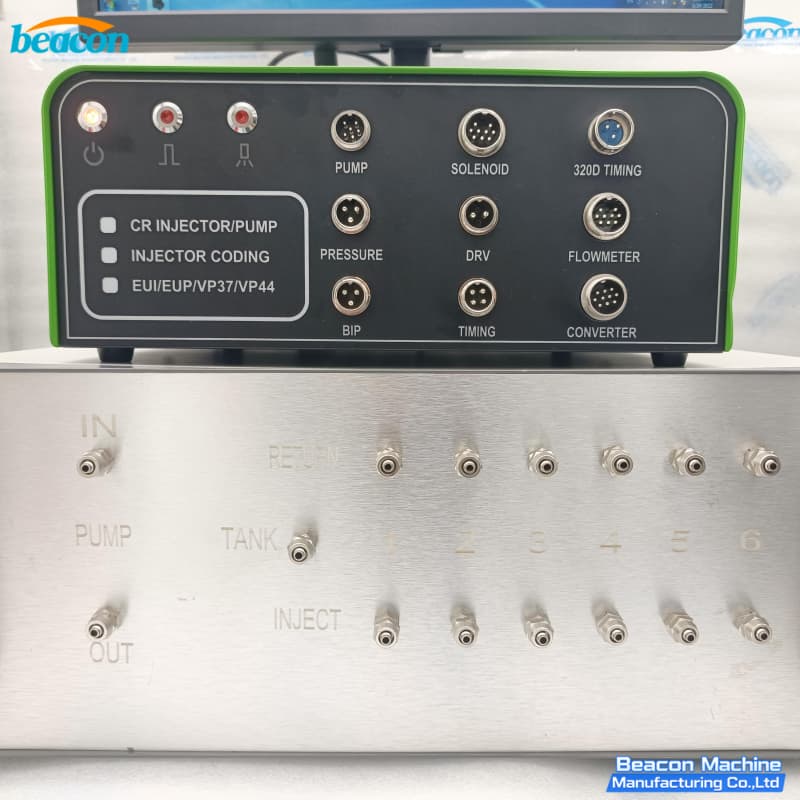 sistema de prueba de inyectores CRS390