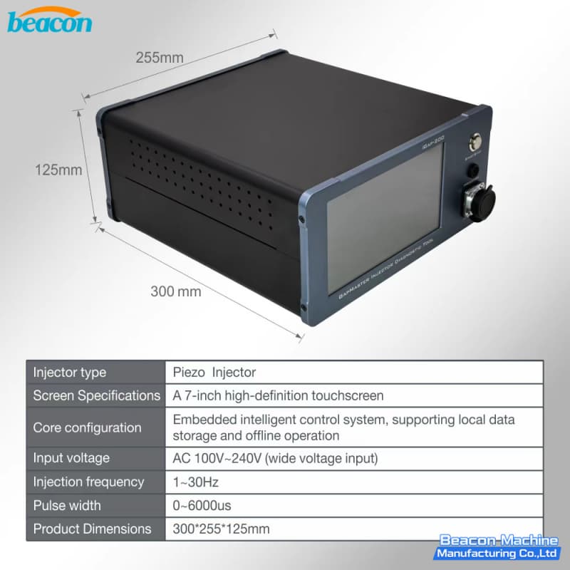 probador de inyectores iGAP-200 probador de inyectores iGAP-200