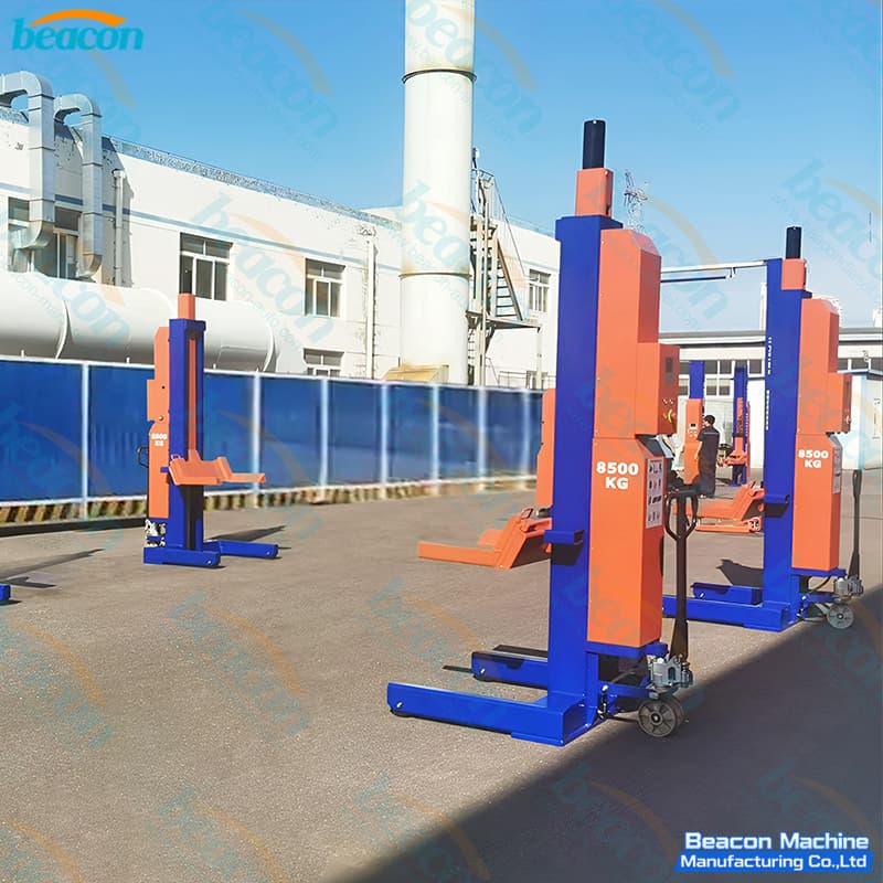Elevador de columna móvil inalámbrico de 34 toneladas Elevador de columna móvil inalámbrico de 34 toneladas