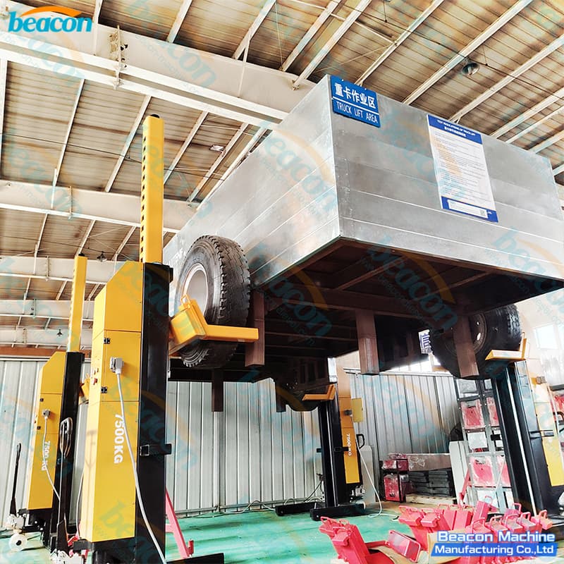 elevador de autobús hidráulico móvil elevador de autobús hidráulico móvil