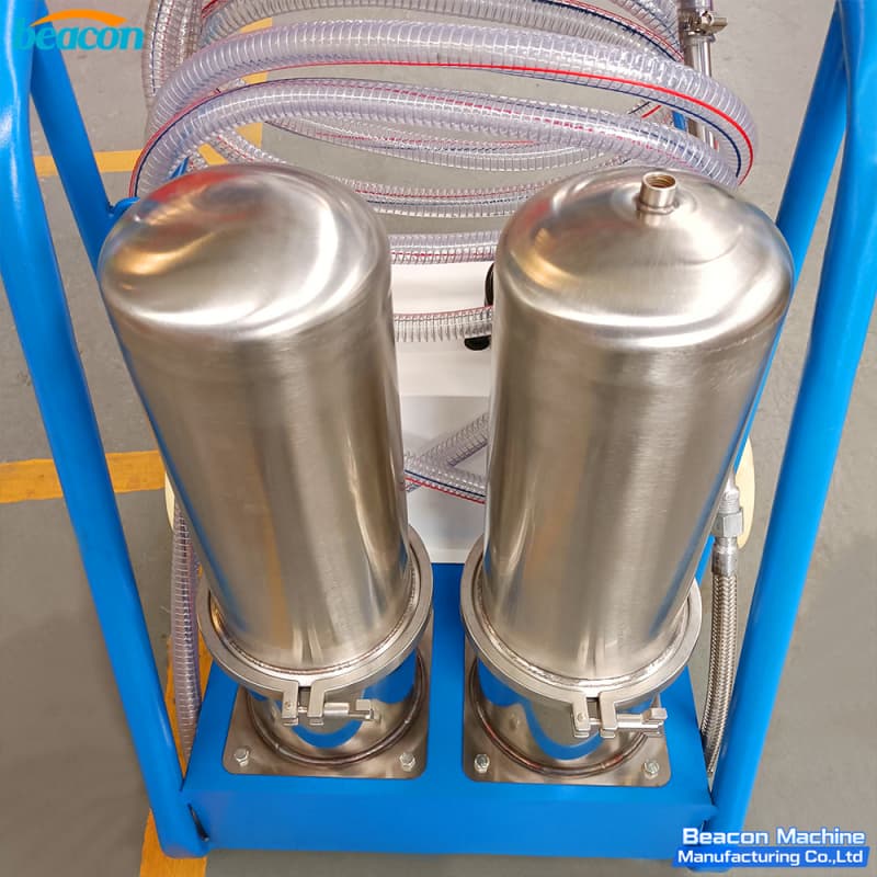 máquina de limpieza de tanques de combustible diesel
