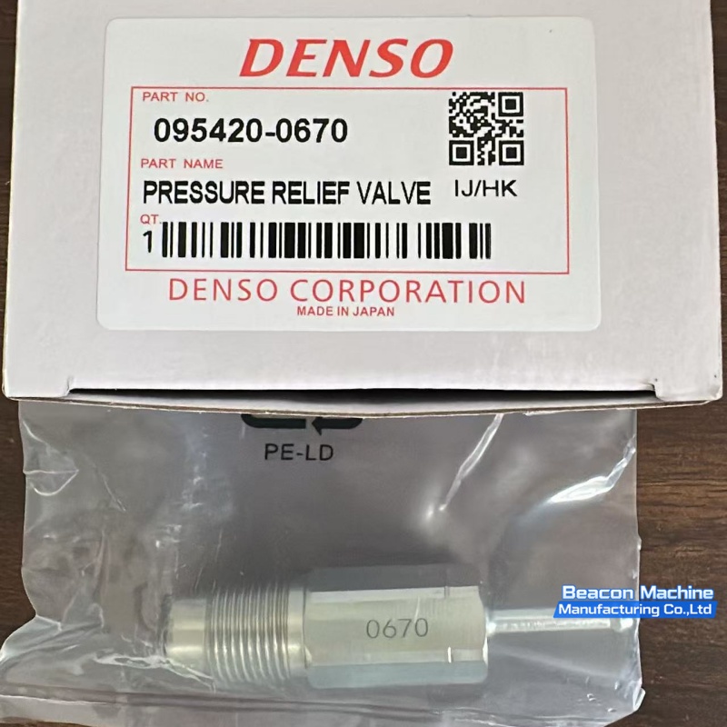 {095420-0670 Valvula Limitadora Presion Common Rail DENSO para Hino J05E J08E Isuzu 4HK1 6HK1}