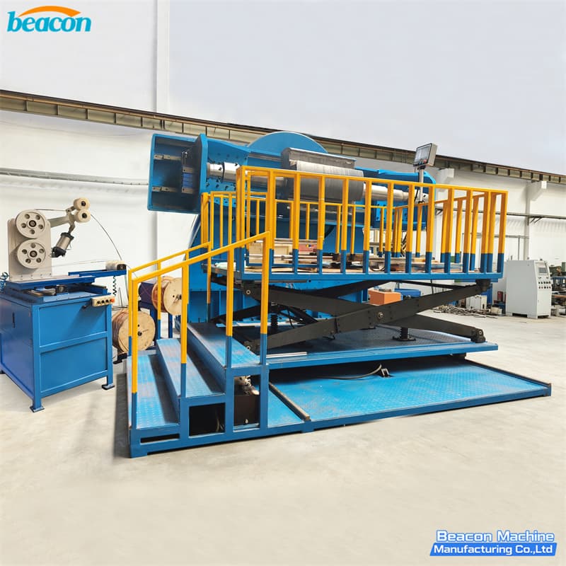 {WD-3500 Máquina de Bobinado Vertical CNC para Bobinas de Rotor de Generador Servo Motor 27KW PLC Tensión Constante}