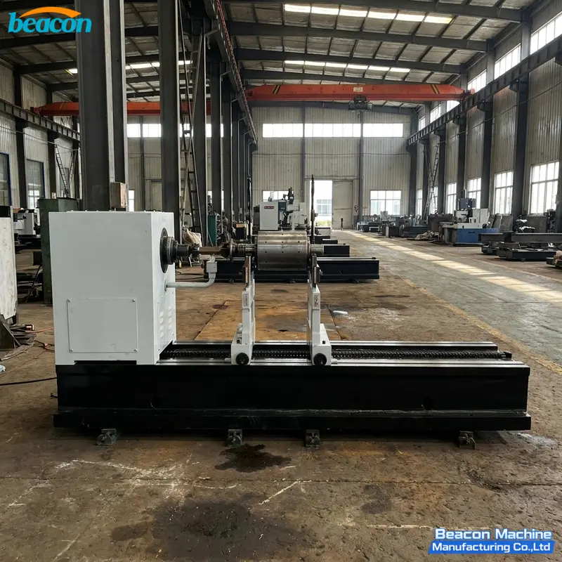 {Máquina de Equilibrado con Accionamiento por Junta Universal YYW-160A 5-160kg Rotor Horizontal de Bancada Rígida}
