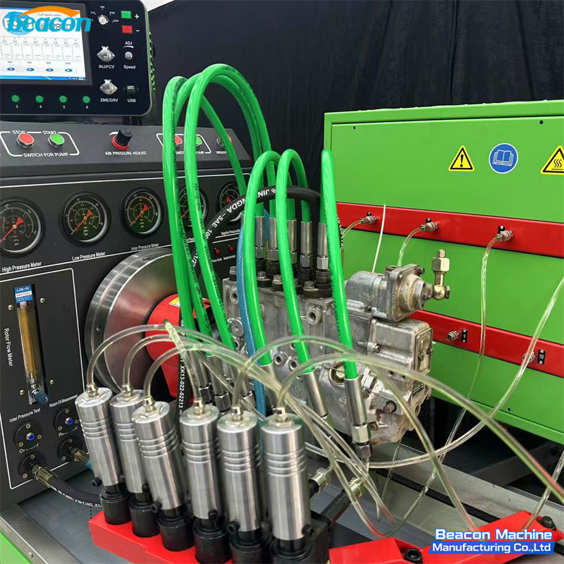 ES816 Banco Pruebas Bombas Inyeccion Diesel Inline VE VP37 VP44 Sensor Caudal