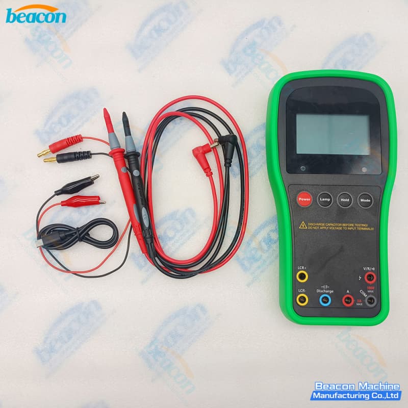 LCR03 tester portátil con descarga de capacitor